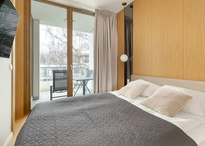 Daire Sloneczny W Jelitkowie - Blisko Parku Reagana I Morza By Renters